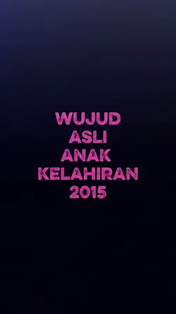 anak kelahiran 2015