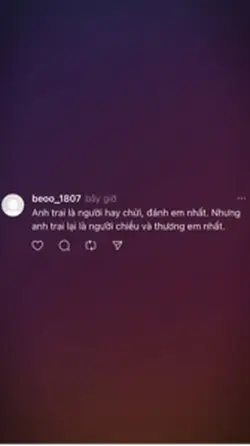 anh trai là người 