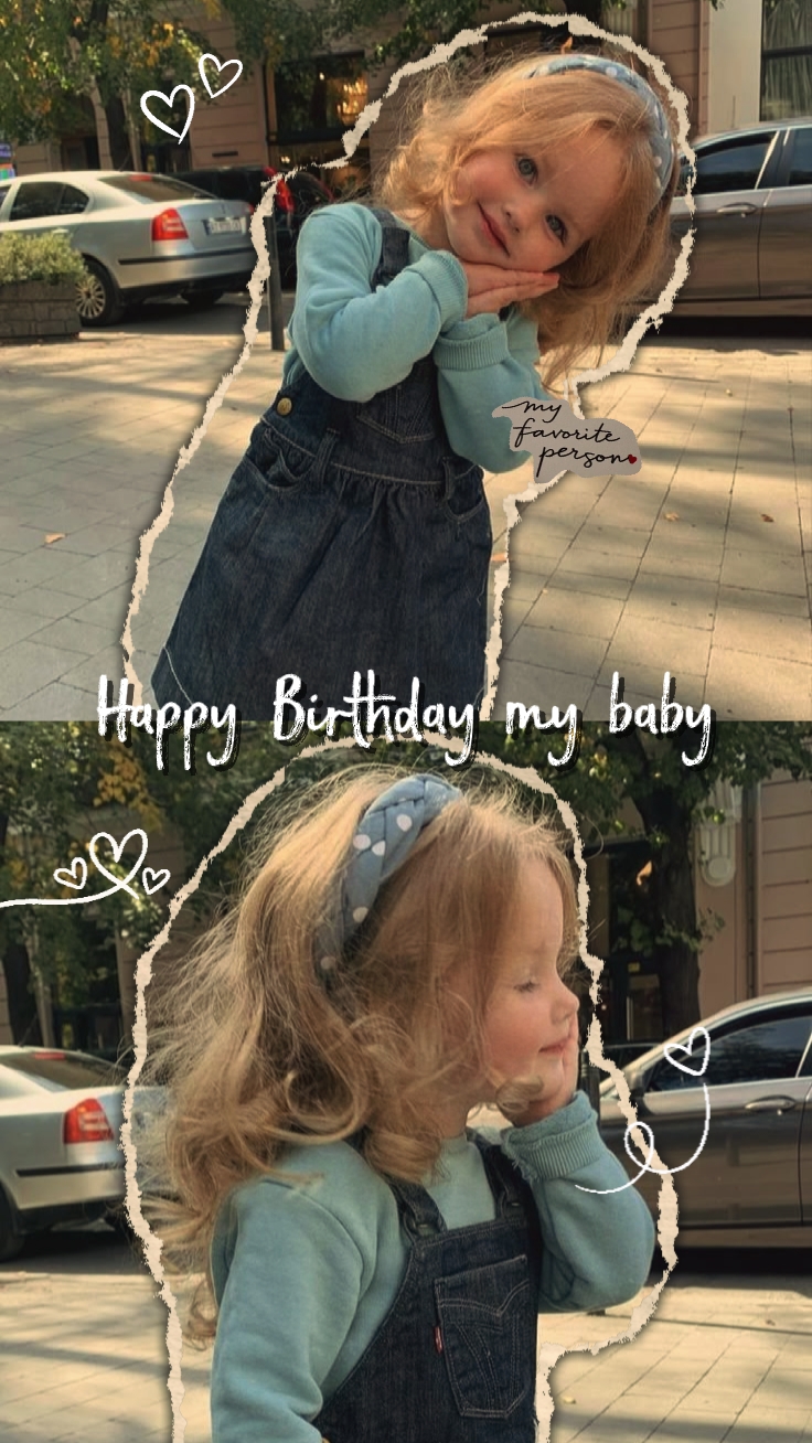 Cumpleaños mi bebé 