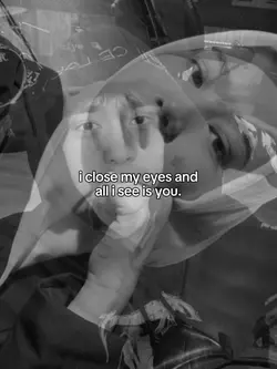 i close my eyes and