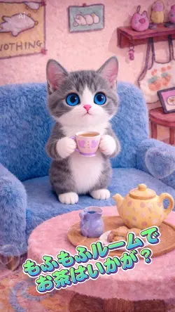 もふもふルームでお茶はいかが？