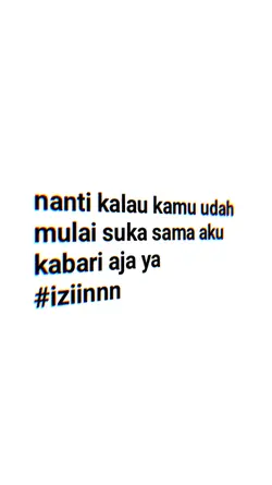 nanti kalau kamu