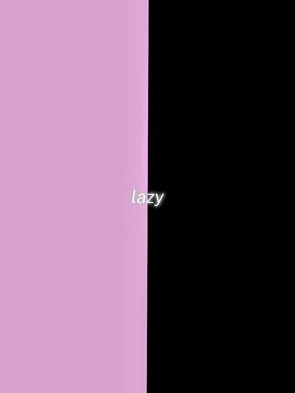 lazy confession