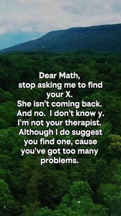 Dear Math, 
