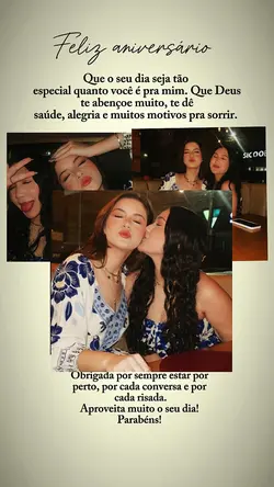 Feliz aniversário 