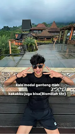Kalo modal ganteng