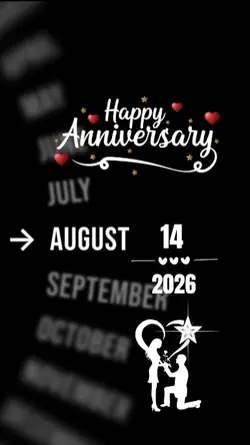ANNIVERSARY 14 AUG