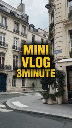3minute vlog 