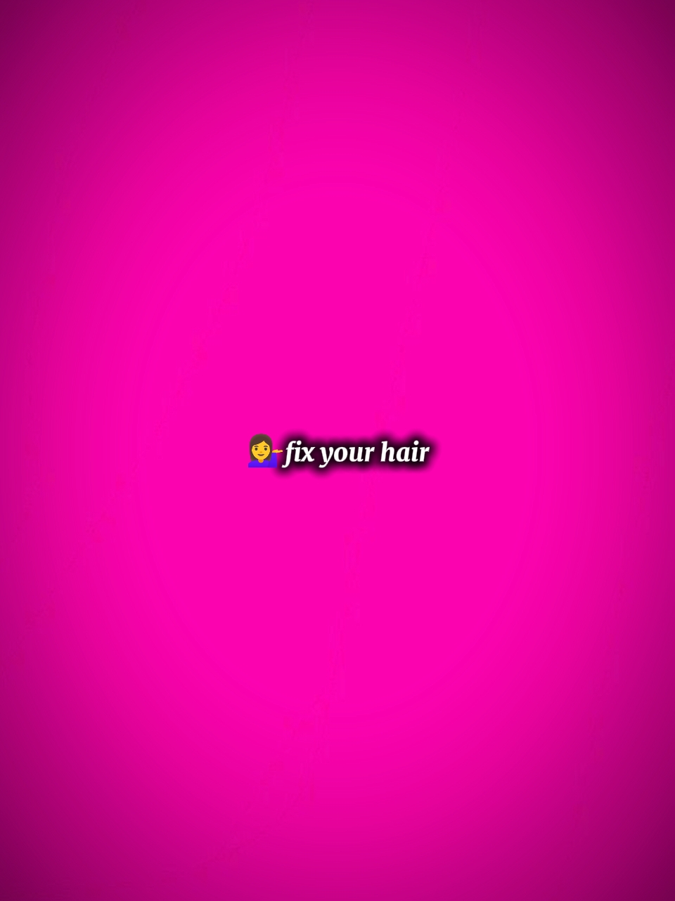 Arrume seu cabelo