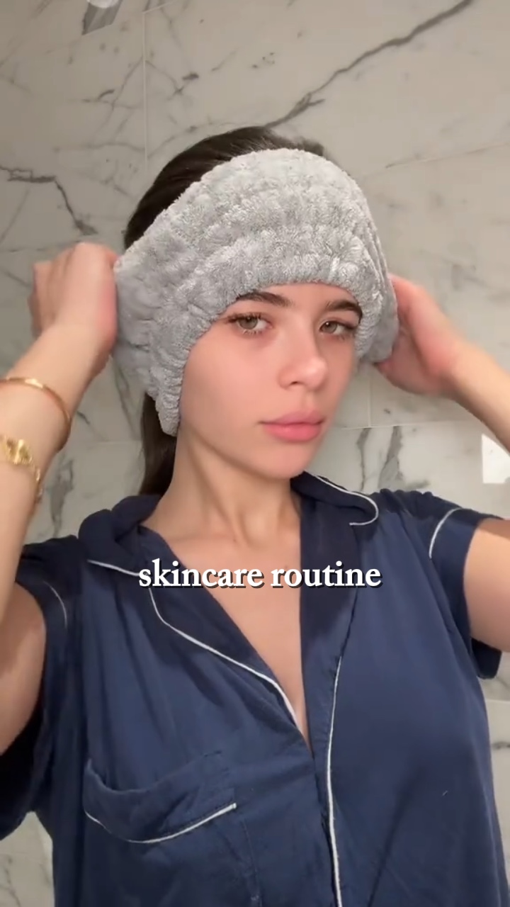 Hautpflege-Routine 