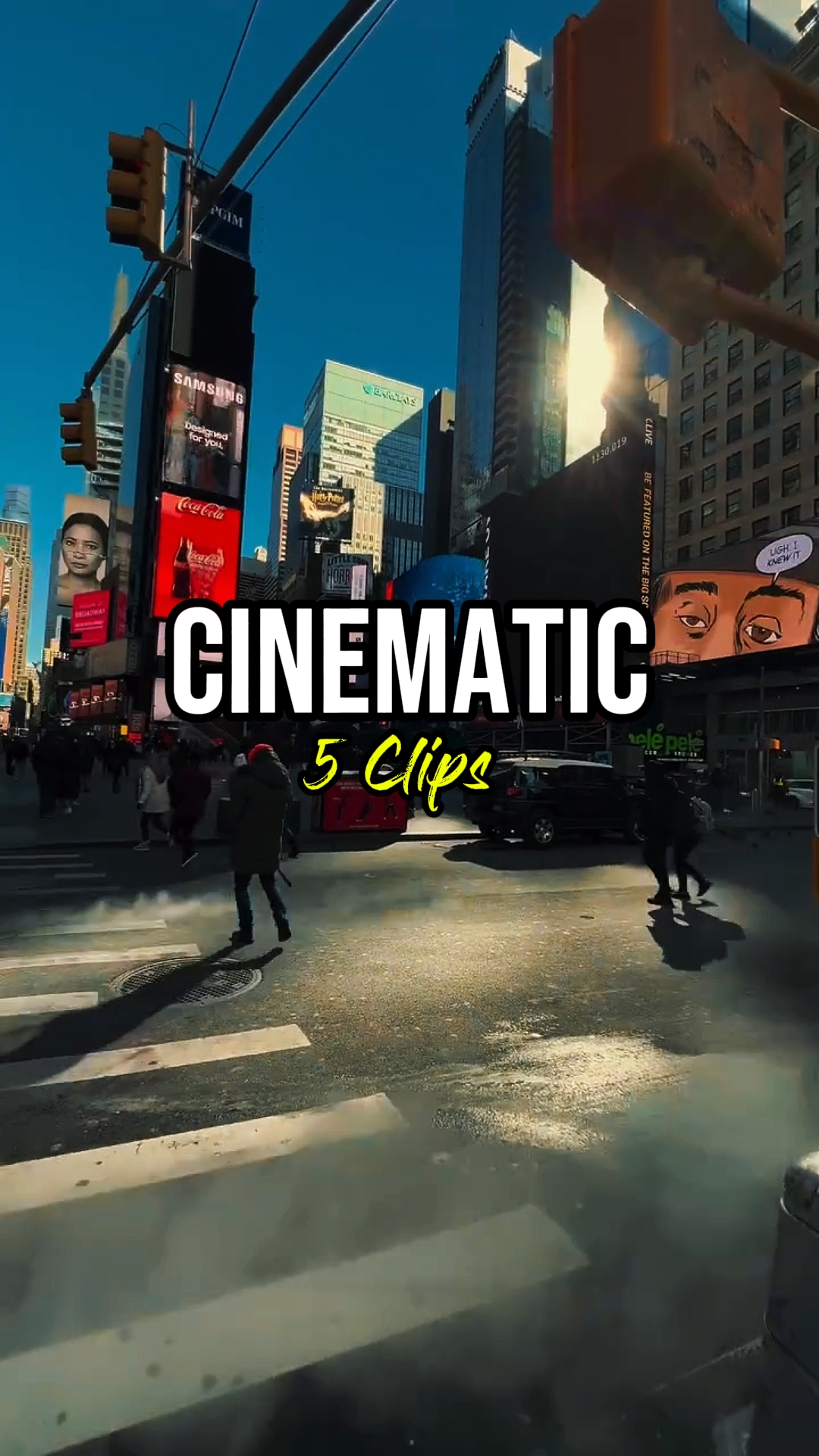 5 clips Cinematic