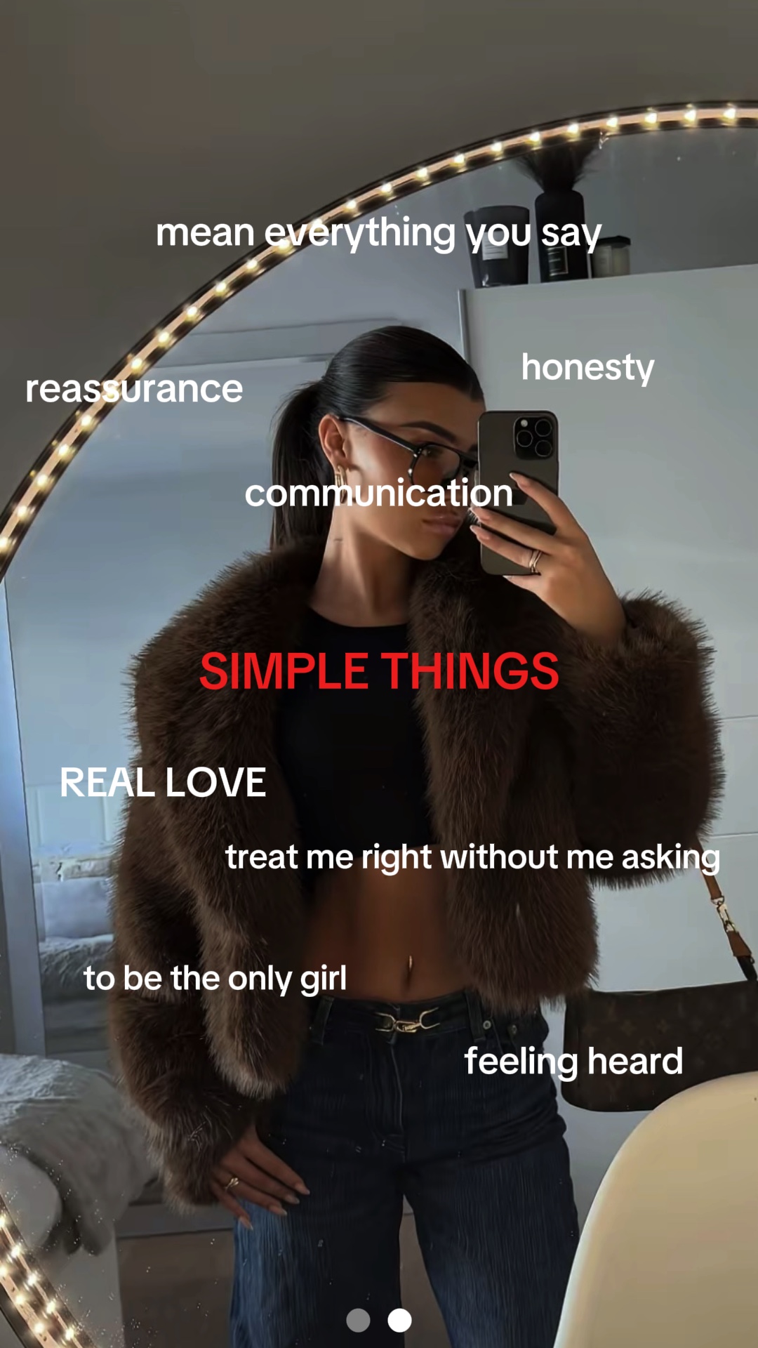 The simple things