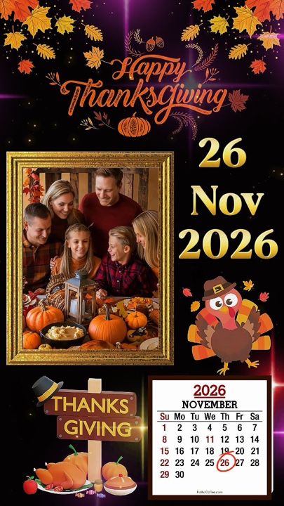 Thanksgiving 2026