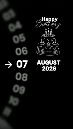 HBD 07 August 