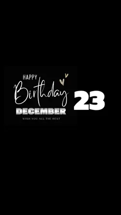 Hbd 23 December 2025
