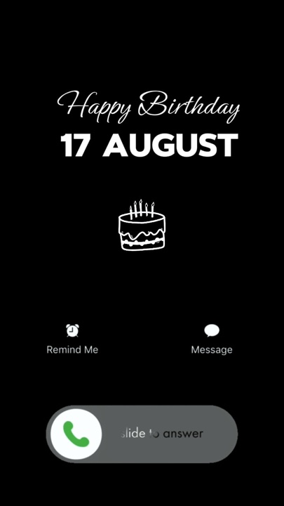 HBD 17 August