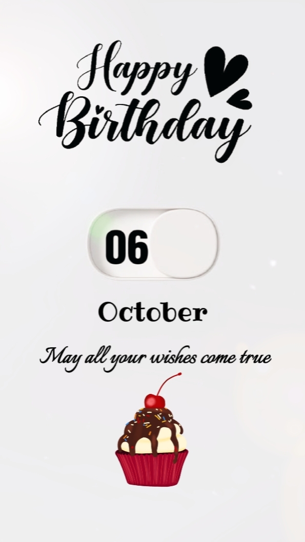 Happg Birthday 6 Oct