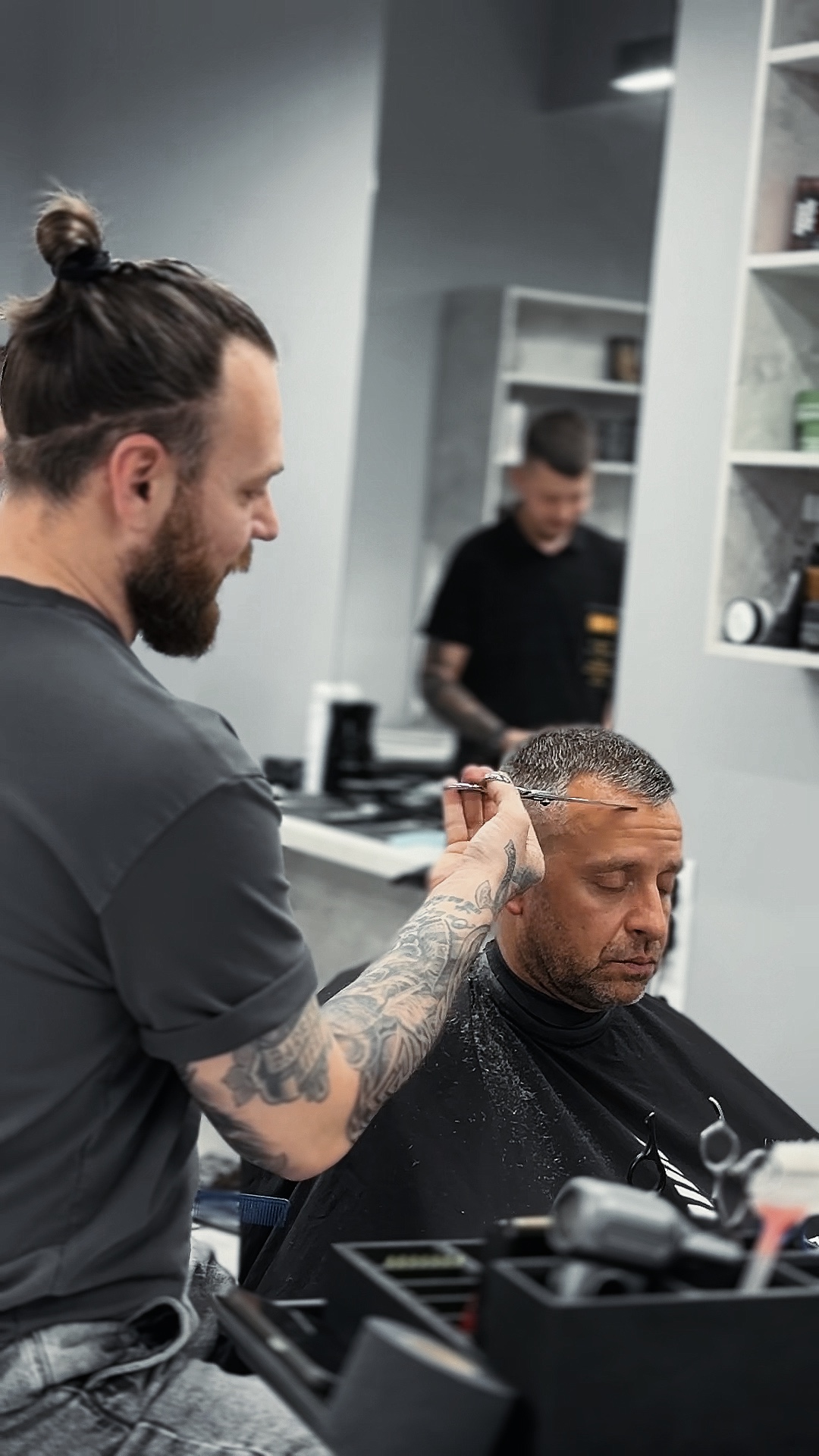 Barber hairstyle