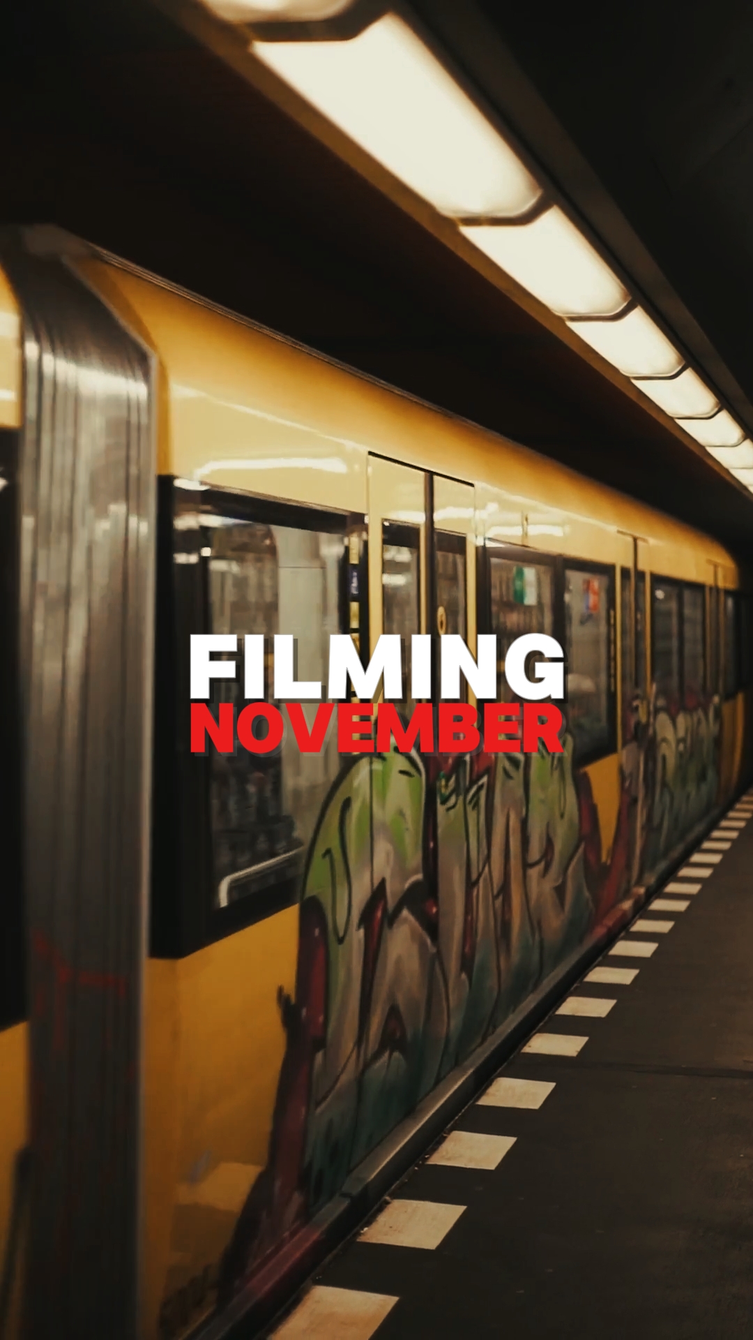 Filmando novembro