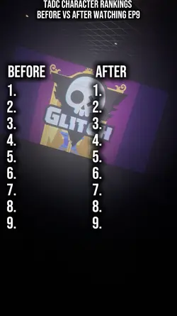 before n after tadc