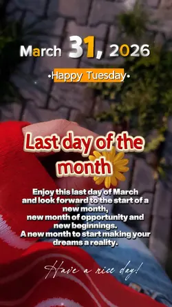 last day of march