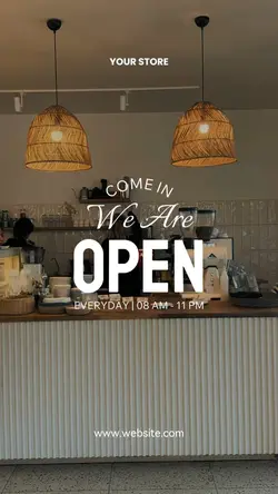 We Are Open