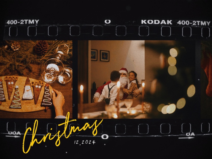 Christmas film roll