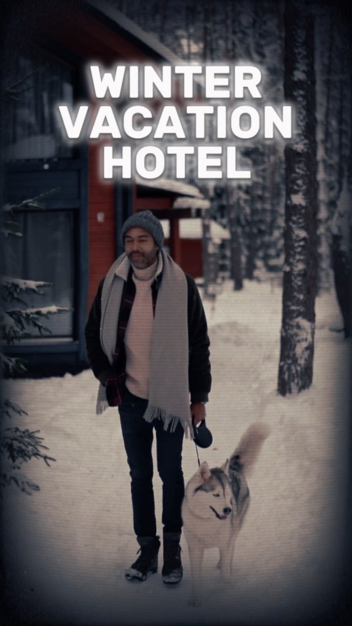 Winterurlaub Hotel Paar Tiktok Style