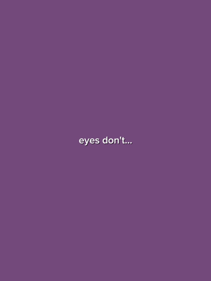 Los ojos no mienten