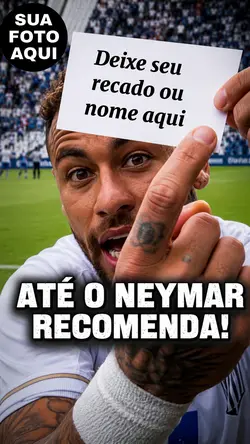 SEU RECADO E FOTO
