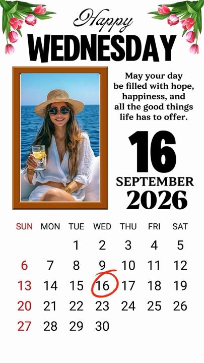 Miércoles 16 de septiembre