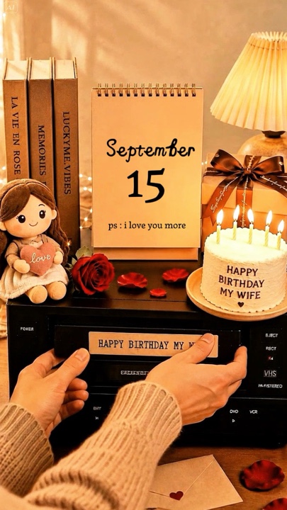 HBD Wife 15 Septembr