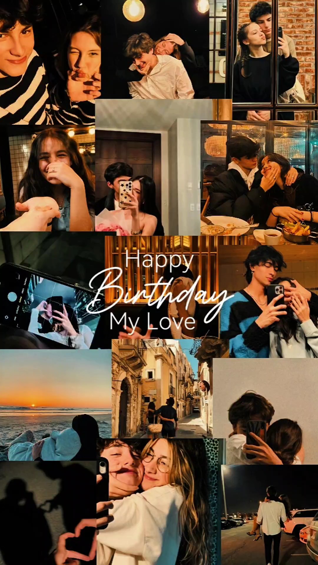 Feliz cumpleaños mi amor