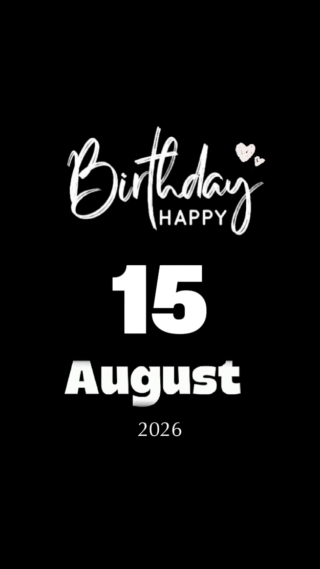 HBD 15 AGUSTUS