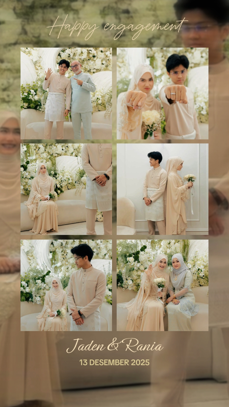 Selamat bertunangan