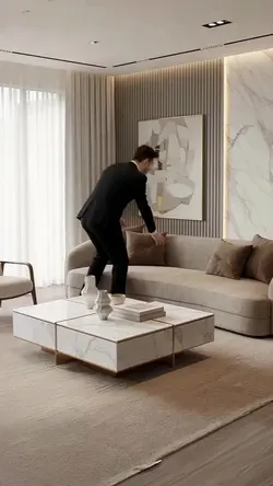 Modern Living Room Showcase