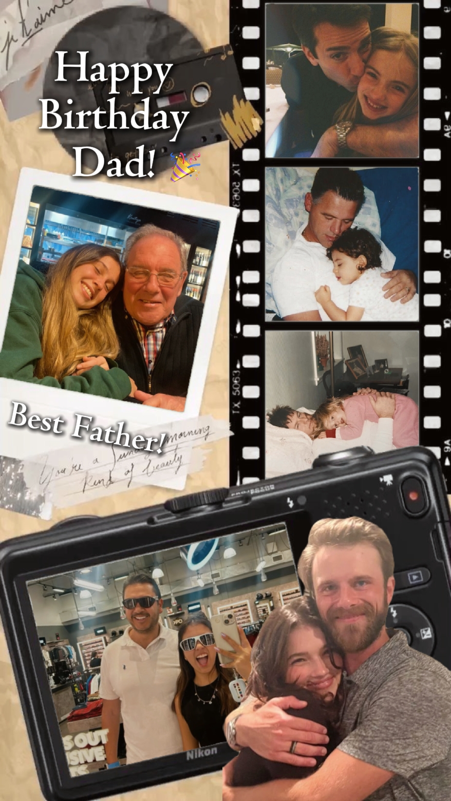 Alles Gute zum Geburtstag Papa