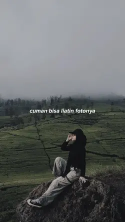 Cuman bisa liatin 