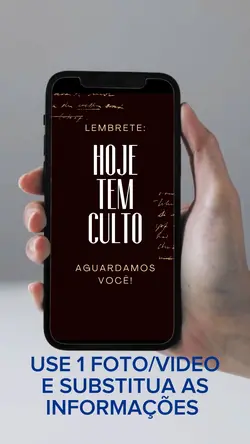 Hoje tem Culto