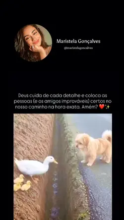 Deus cuida, amém