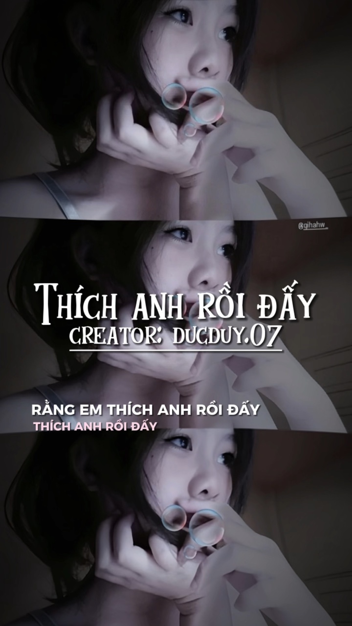 Thích anh rồi đấy
