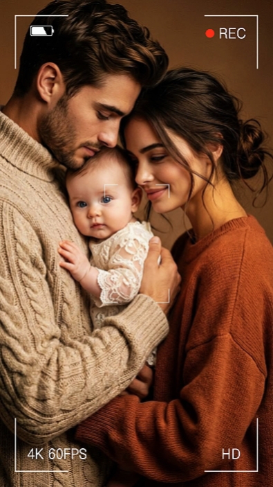 Famille heureuse