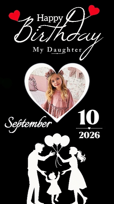 HBD Daughter 10 sept