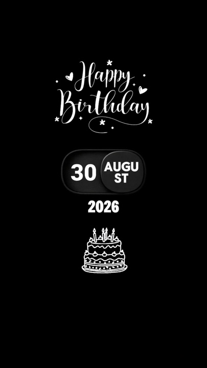 ULANG TAHUN 30 AGUSTUS
