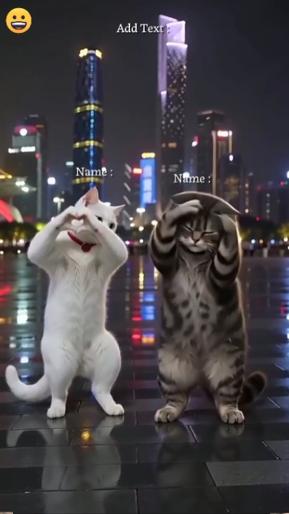 Tendência Dance Cat