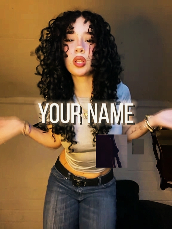YOUR NAME 