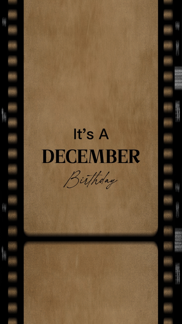 DICIEMBRE Cumpleaños