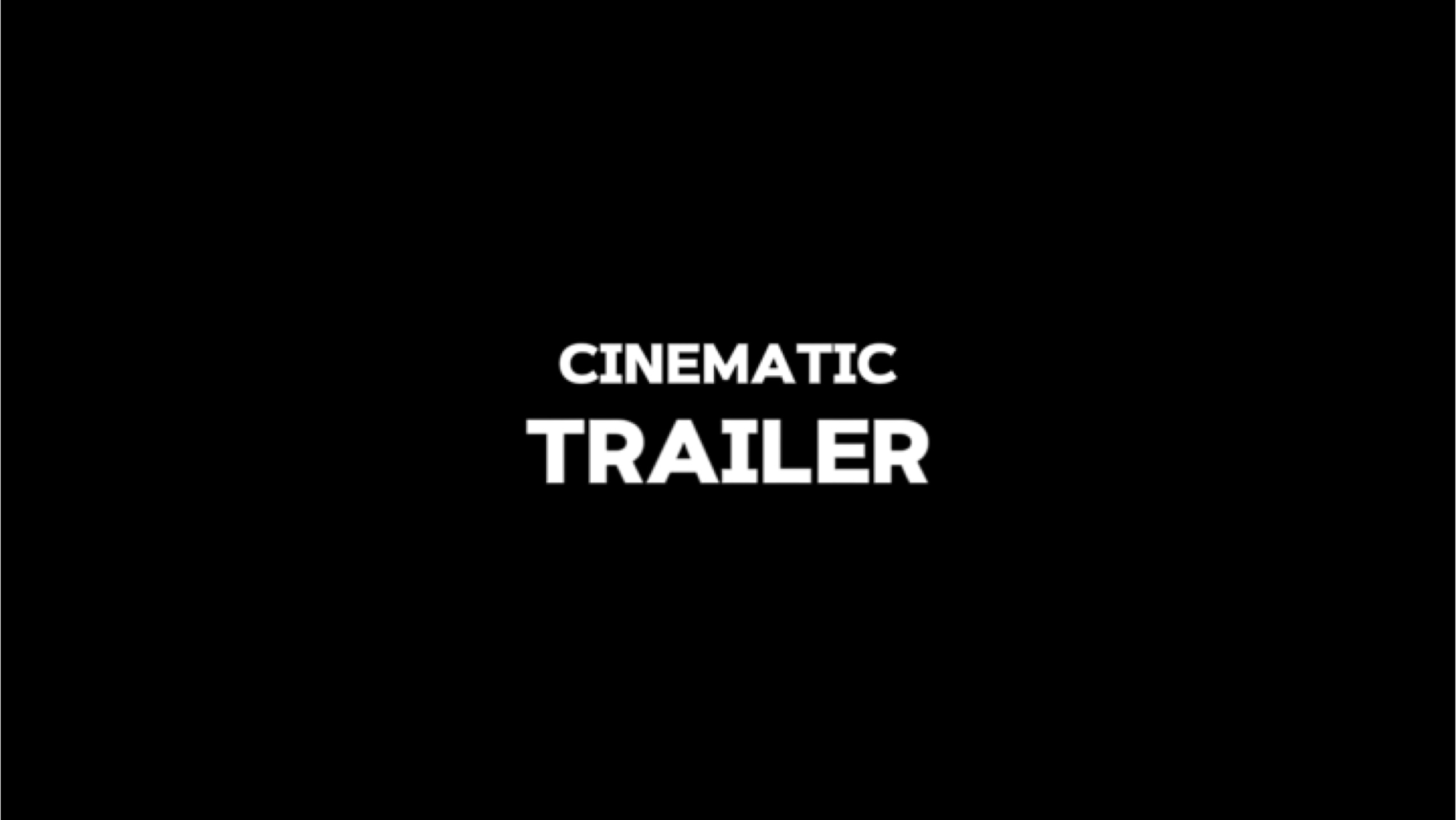 Montage vidéo cinématographique