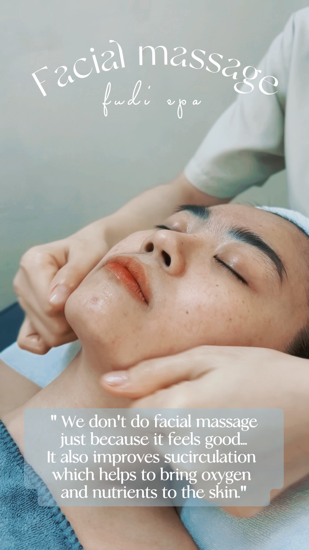 Vídeo de massagem facial