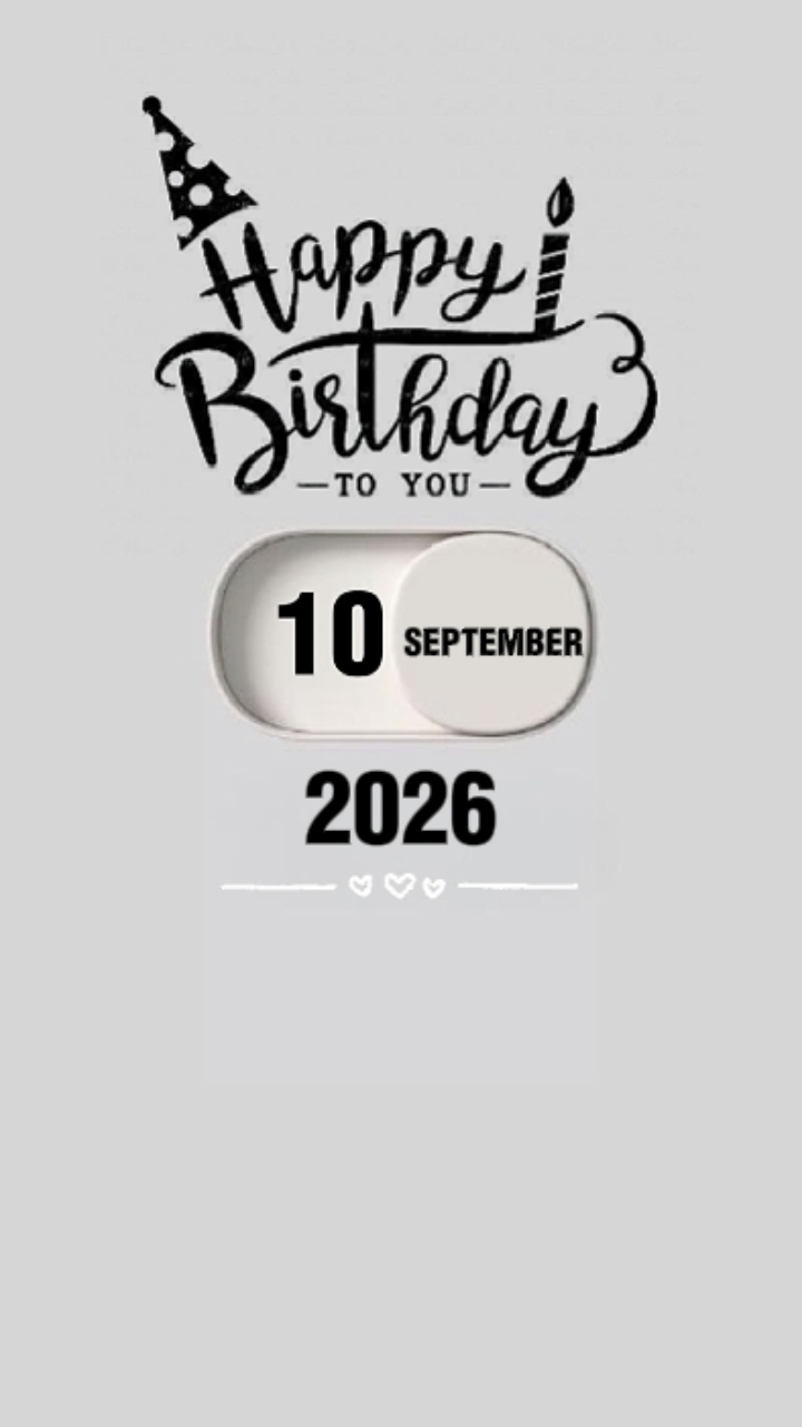 BRTHDAY 10 SEPTEMBER